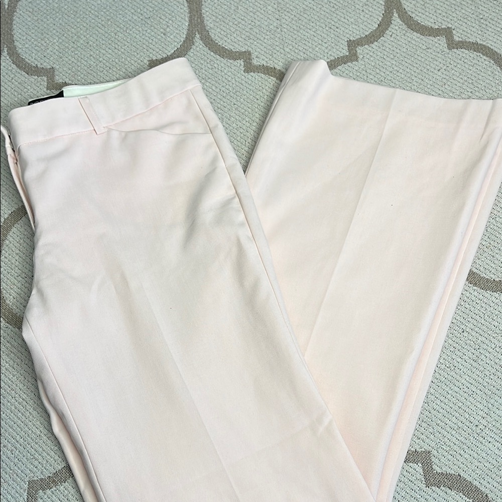 Victoria's Secret Pale Blush Wide Leg Trousers